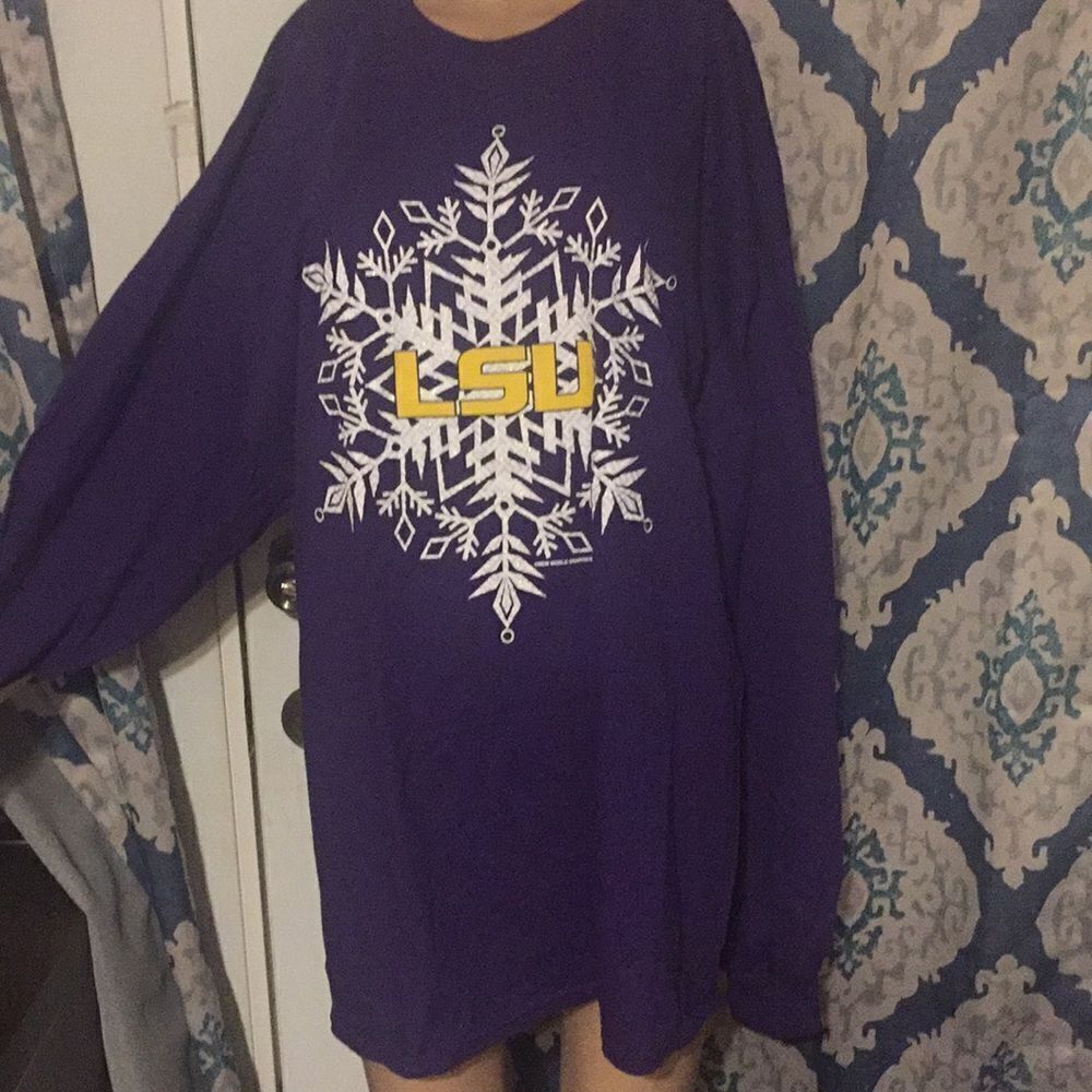 LSU Christmas shirt